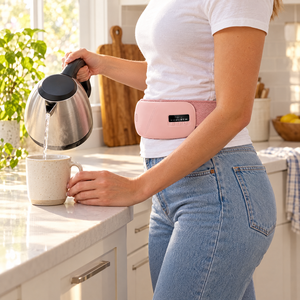 Cordless, so you can move around the kitchen